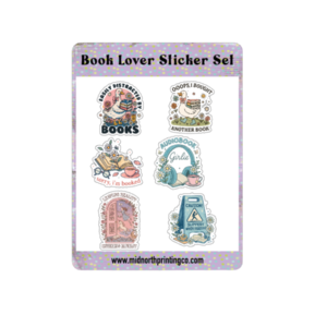 Book Lover Sticker Sheet