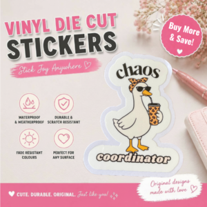 Mama Goose Chaos Coordinator Sticker