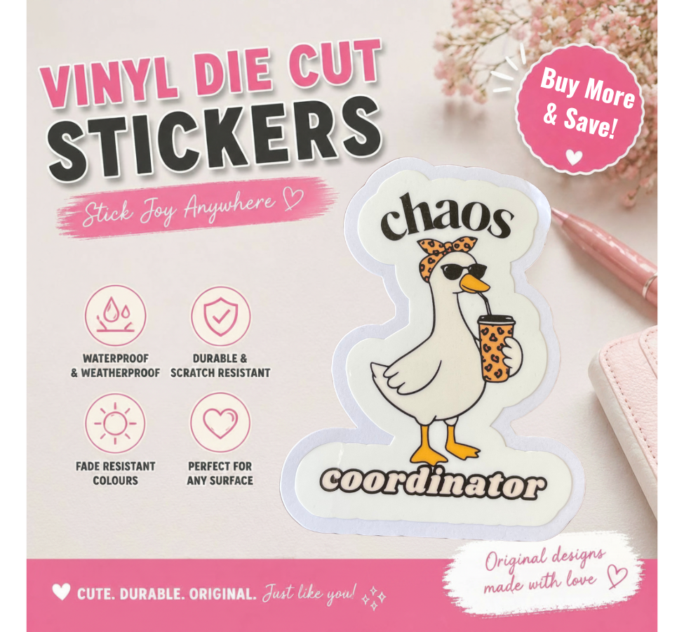 Mama Goose Chaos Coordinator Sticker