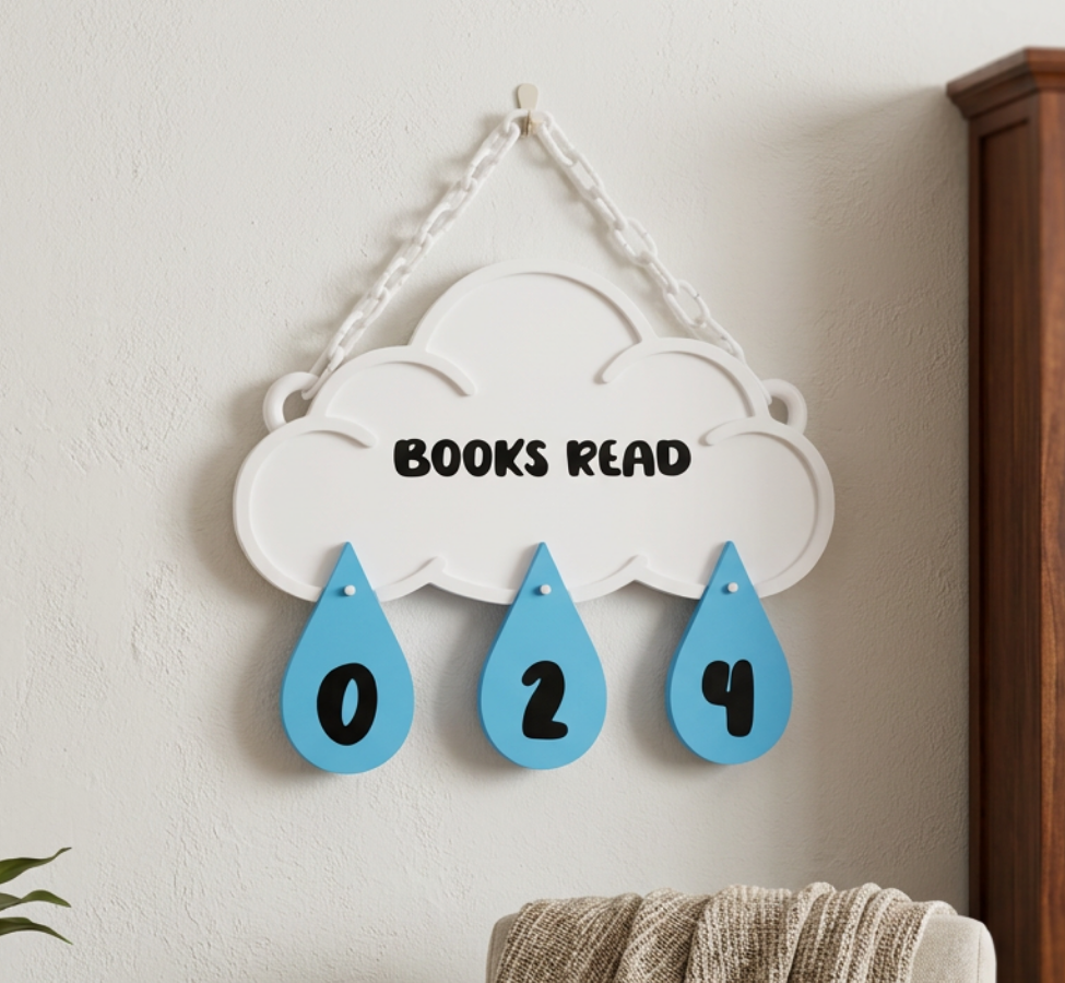 Rainy Cloud Books Read Tracker